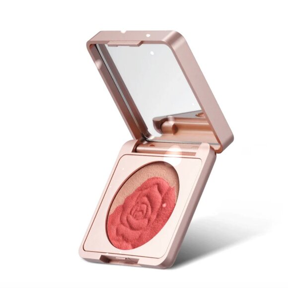 FLORASIS FLORAL DEW CREAM-TO-POWDER BLUSH 09 PEACHY ROSE - Picture 2 of 3